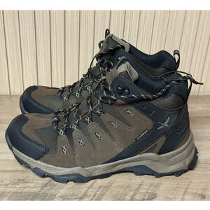 Eddie Bauer Men's Maple Ridge Outdoor Boots Size 9.5 – Brown Waterproof